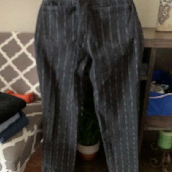 Pacsun black stripped jeans - Picture 3 of 5